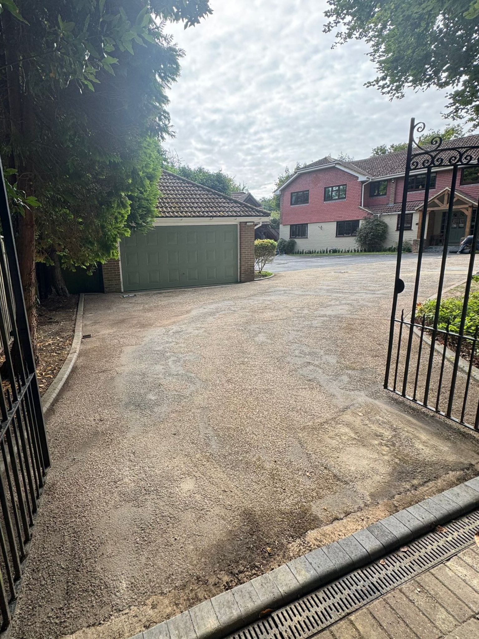 Before Cherry Resin installation