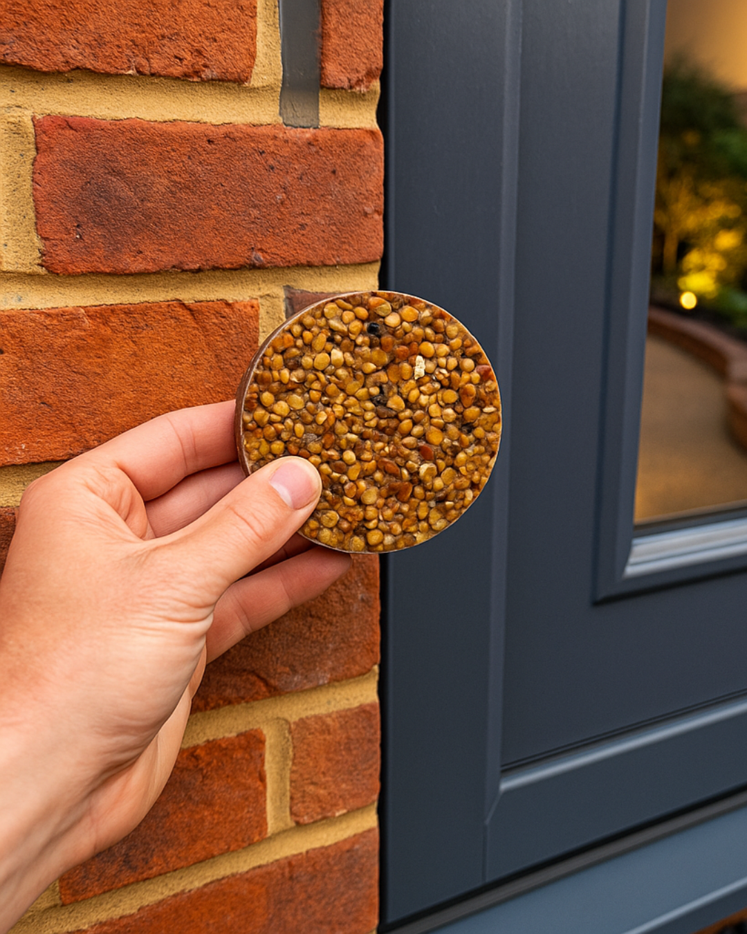 Comparing resin bound blends at a London home