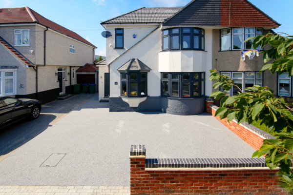 Premium resin driveway