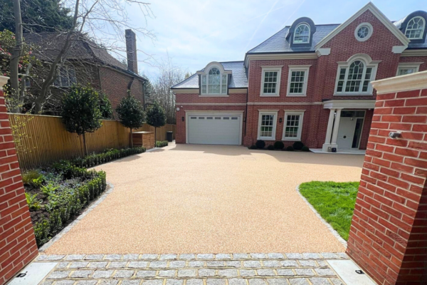 Premium resin driveway