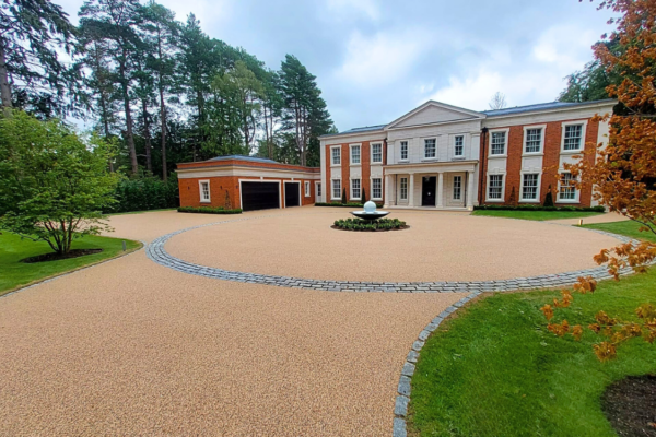 Premium resin driveway